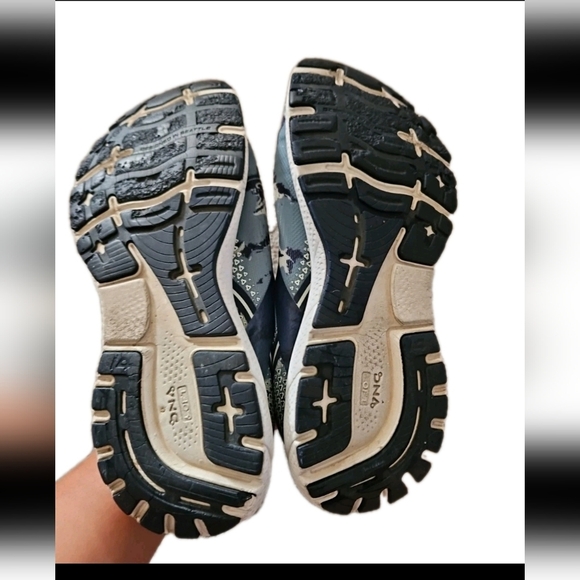 Brooks Ghost 14 Womens Running Shoe In Tourmaline/Navy/Aqua 9 - Picture 6 of 14